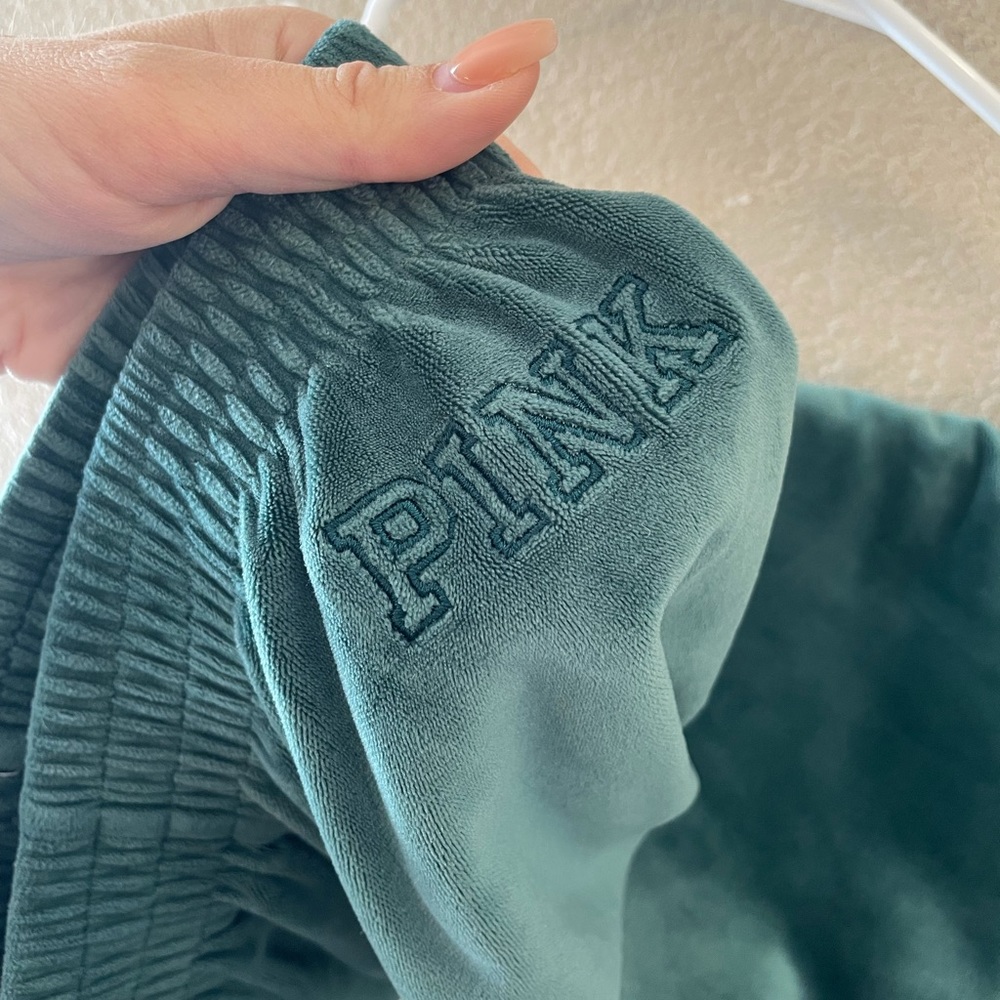 Small Green Victoria’s Secret VS PINK track suit